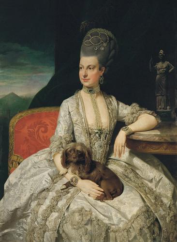 Johann Zoffany Archduchess Maria Christina France oil painting art